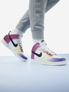 Кроссовки Nike Dunk High, Белый
