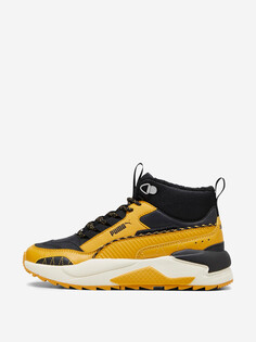 Кроссовки утепленные для мальчиков PUMA X-Ray 2 Square MID, Желтый