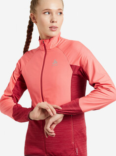 Куртка утепленная женская Odlo Run Easy Warm Hybrid, Красный