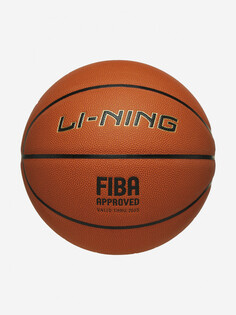Мяч баскетбольный Li-Ning FIBA, Оранжевый
