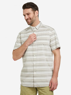 Рубашка с коротким рукавом мужская Arcteryx Brohm Striped, Бежевый Arc'teryx