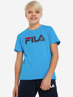 Футболка для мальчиков FILA, Голубой