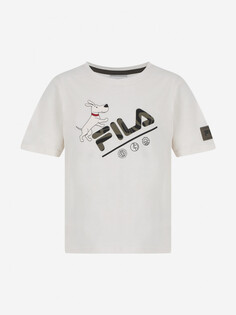 Футболка для мальчиков FILA, Бежевый