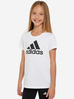 Футболка для девочек adidas, Белый