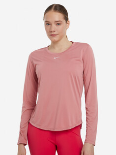 Лонгслив женский Nike One Dri-Fit, Розовый