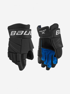 Перчатки хоккейные детские Bauer X INT, Черный