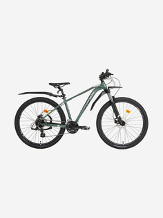 Комплект: велосипед горный Stern Motion 2.0 27,5" с аксессуарами, Зеленый