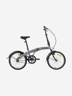 Велосипед складной Stern Compact 1.0 20" 2024, Серый