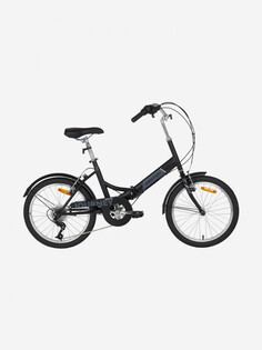 Велосипед складной Denton Journey 20" 2024, Черный