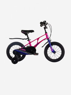 Велосипед для девочек Maxiscoo Air Standart Plus 14", Розовый