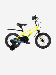 Велосипед для мальчиков Maxiscoo Air Standart Plus 14", Желтый