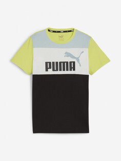 Футболка для мальчиков PUMA Ess Block, Голубой