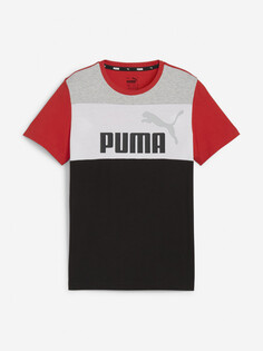 Футболка для мальчиков PUMA Ess Block, Серый