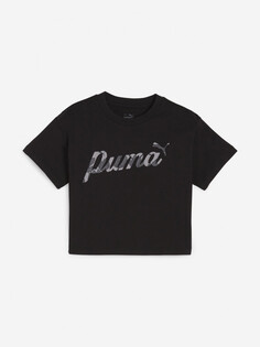 Футболка для девочек PUMA Ess, Черный