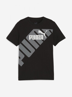 Футболка для мальчиков PUMA Power Graphic, Черный