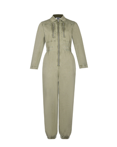 Комбинезон цвета хаки MM6 Maison Margiela детский