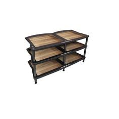 Hi-Fi тумбы и стойки Bassocontinuo CYMBALON 2.1 Walnut bottom shelf