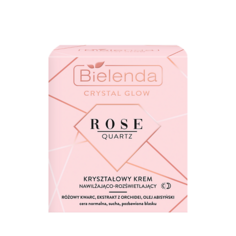 Крем для лица BIELENDA Увлажняющий крем CRYSTAL GLOW ROSE QUARTZ 50.0
