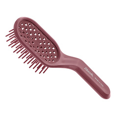 Щетка для волос JANEKE Щетка вентилируемая для объёмной укладки розовая Curvy Bag 1