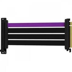 Кабель Cooler Master MCA-U000C-KPCI40-200 PCI-E 4.0 x16 Riser Cable 90 degree - 200mm, black/purple