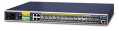 Коммутатор управляемый Planet IGS-6325-20S4C4X IP30 19" Rack Mountable Industrial L3 Managed Core Ethernet Switch, 14*100/1G SFP with 4 shared 10/100/