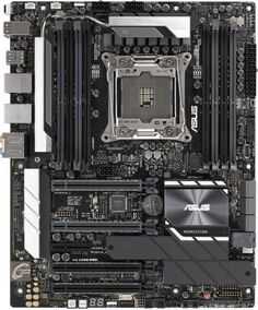 Материнская плата ATX ASUS WS X299 PR 90SW00A0-M0EAY0 (LGA2066, X299, 8*DDR4 (4133), 6*SATA 6G RAID, 2*M.2, U.2, 5*PCIE, 2*Glan, USB Type-C, 5*USB 3.2