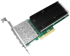 Сетевой адаптер LR-LINK LREC9804BF-4SFP+ Intel XL710 PCIe x8 10 Gigabit Quad-Port SFP+ Ethernet Server Adapter
