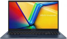 Ноутбук ASUS Vivobook 15 X1504ZA-BQ383 90NB1021-M00K00 i3-1215U/8GB/512GB SSD/15.6" FHD/noOS/blue