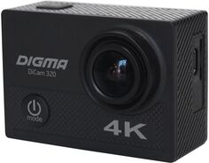 Экшн-камера Digma DiCam 320 DC320 черная