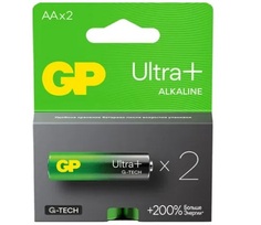 Батарейка GP Ultra Plus Alkaline 15AUPA21-2CRSB2 1.5V, 2шт, size АA