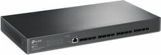 Коммутатор управляемый TP-LINK SX3016F JetStream, 16xSFP+ 10GE, 1 консольный порт RJ45, 1 консольный порт micro-USB, L2+