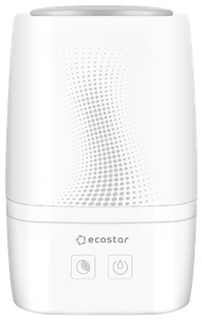 Увлажнитель ультразвуковой EcoStar ESH-EN250/2,0E-WT ENJOY белый, 250 мл/ч