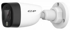 Видеокамера EZ-IP EZ-HAC-B6B20P-LED-0280B 1/2.8" 2Мп КМОП, 25к/с при 1080P, 25к/с при 720P, 2.8мм объектив, Full Color, 20м LED, ICR, OSD, 4в1(CVI/TVI