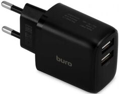 Зарядное устройство сетевое Buro BUWH15S200BK 15.5W 3.1A 2xUSB универсальное черный (1920249)