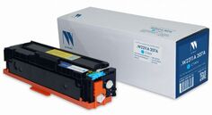 Картридж NVP NV-W2211A-207A-C для HP Color LaserJet M255/M282/M283 (1250k) до версии fw20220729, cyan
