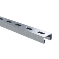 Профиль С-образный DKC BPM2107HDZ 41х21 мм, длина 700 мм, толщ. 2,5 мм, горячеоцинкованный, "B5 Combitech" (уп/16 шт)