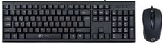 Клавиатура и мышь Oklick 630M клав:черный мышь:черный USB 1091260
