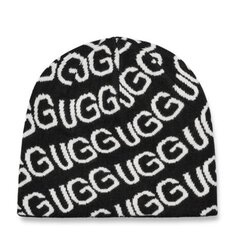 Шапка M UGG KNIT LOGO BEANIE