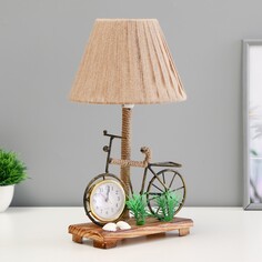 Настольная лампа с часами Risalux