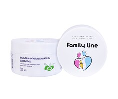 Family line бальзам-ополаскиватель для волос с экстрактом зеленого чая и маслом арганы, 300 мл LIV Delano