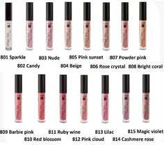 Блеск глянцевый для губ тон 806 rose crystal Viteks