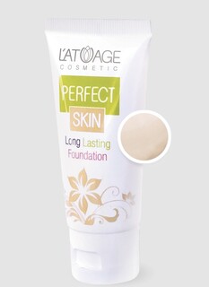 Тональный крем perfect skin длительного действия №102 бежевый 30г L'atuage