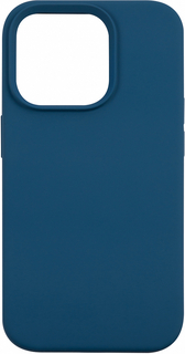 moonfish Чехол для iPhone 14 Pro, силикон, синий