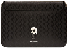 Karl Lagerfeld Чехол-конверт Lagerfeld Saffiano Sleeve Karl для ноутбуков 14", черный