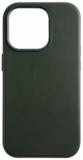 moonfish Чехол MagSafe для iPhone 14 Pro, кожа, оливковый