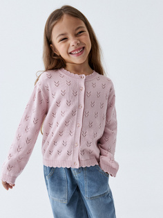 Вязаный кардиган для девочек Sela