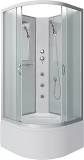 Душевая кабина 100x100x200 см Niagara NG-2309-14BKG матовое