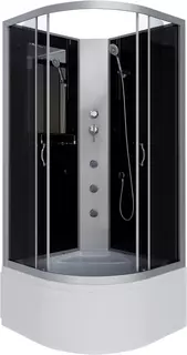 Душевая кабина 100x100x200 см Niagara NG-2509-14BKG тонированное