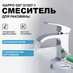 Смеситель для раковины Gappo