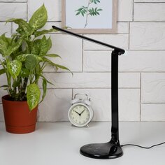 Светильник настольный 10 Вт, черный, Эра, NLED-482-10W-BK, 30х180, Б0041087 ERA